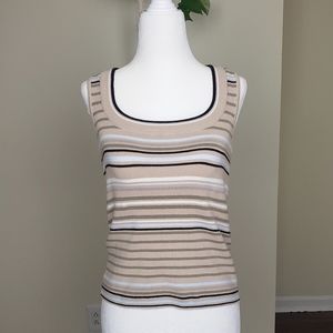 Old Navy Striped Sweater Tank Top